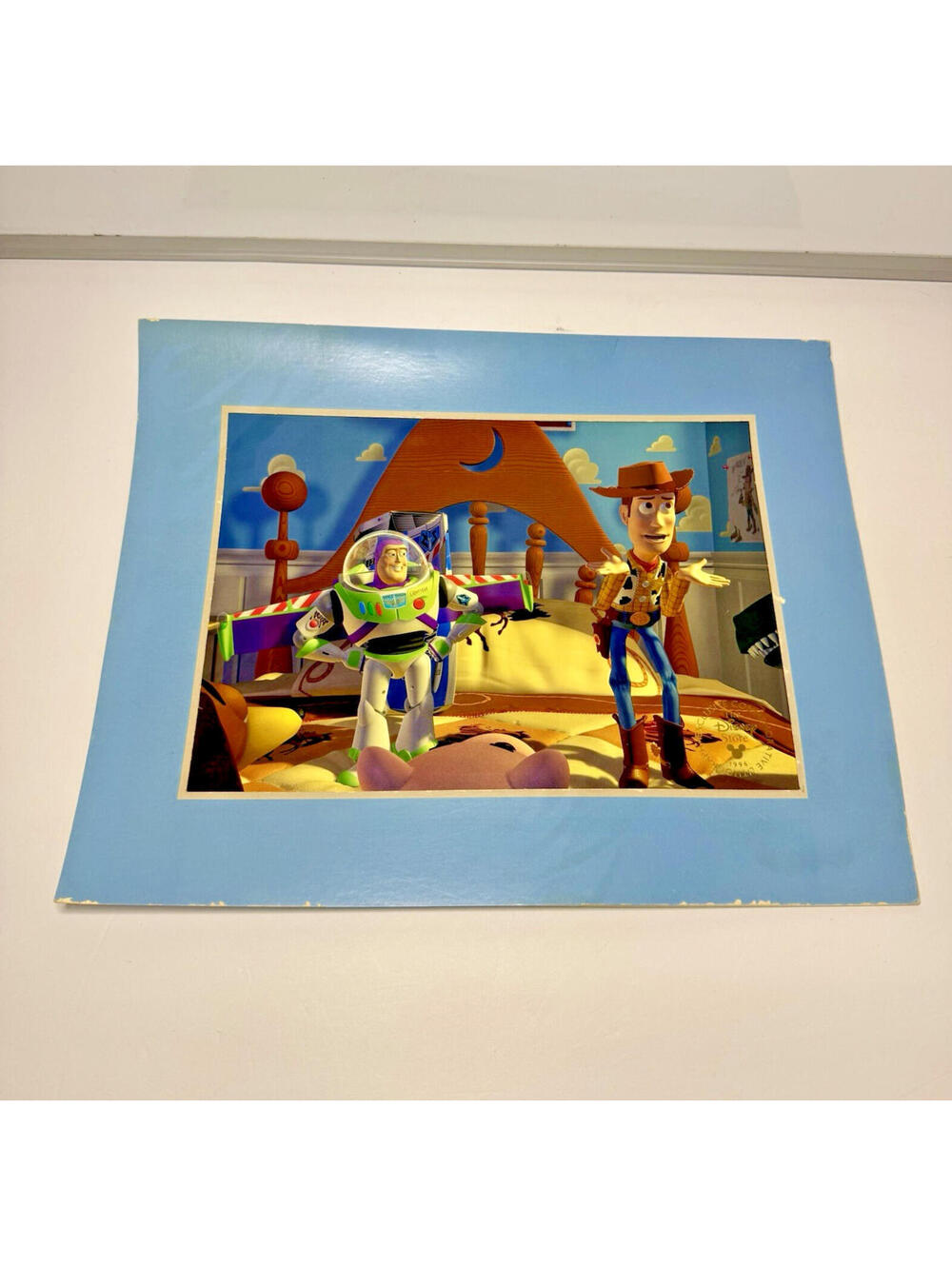 Vintage Disney Toy Story Lithograph 1996 Exclusive Commemorative 11x 14 Rare